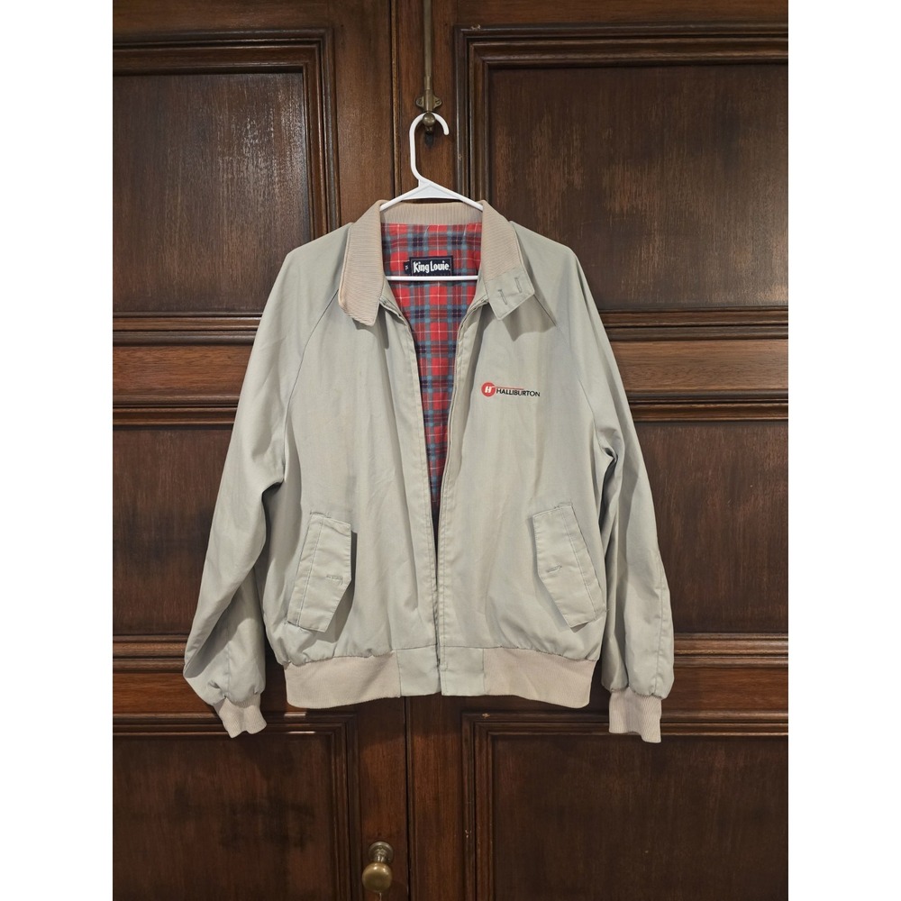 Vintage Halliburton King Louie‎ Harrington Jacket XL